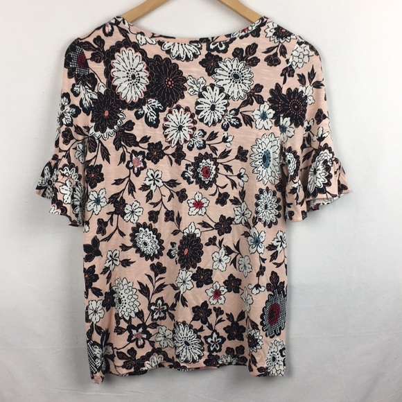 Loft Light Pink Floral Top - Picture 8 of 8